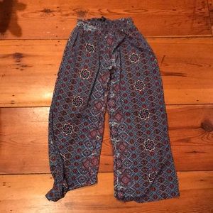 Fashion Fuse Blue Palazzo Pants